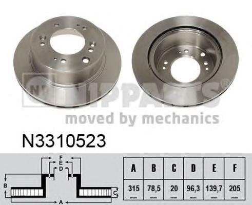 986479793 Bosch disco do freio traseiro