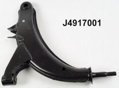 J4917001 Nipparts braço oscilante inferior direito de suspensão dianteira
