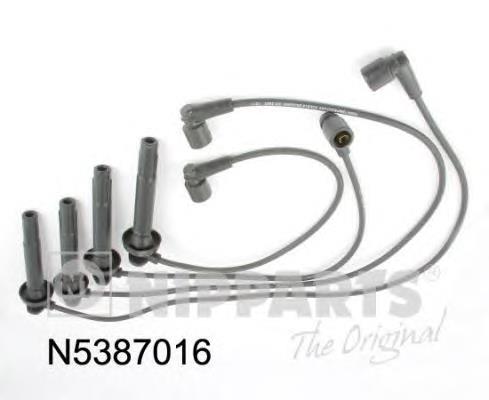 N5387016 Nipparts fios de alta voltagem, kit