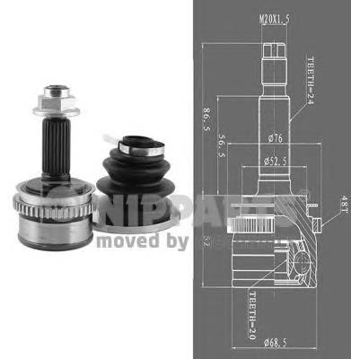 N2820309 Nipparts junta homocinética externa dianteira