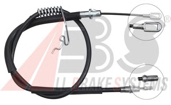 Трос стояночного тормоза задний правый ABS K13960 цена, от 10.42 USD