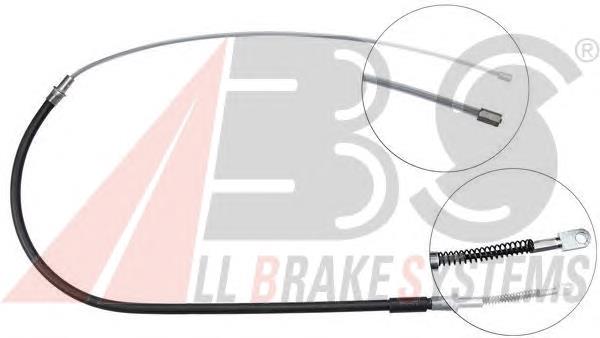 Cabo do freio de estacionamento traseiro direito para BMW 7 (E38)