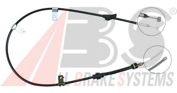 Трос стояночного тормоза задний правый ABS K12497 цена, от 21.94 USD