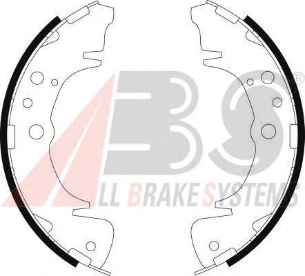 Барабанные колодки ABS 9097