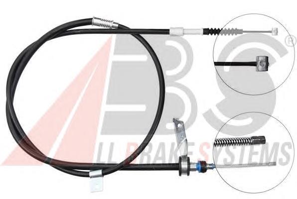 K19288 ABS cabo do freio de estacionamento traseiro direito
