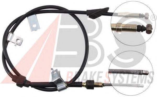 Трос стояночного тормоза задний правый ABS K15718 цена, от 27.44 USD