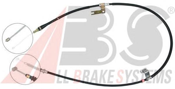 Трос ручного тормоза задний ABS K15947 цена, от 23.65 USD