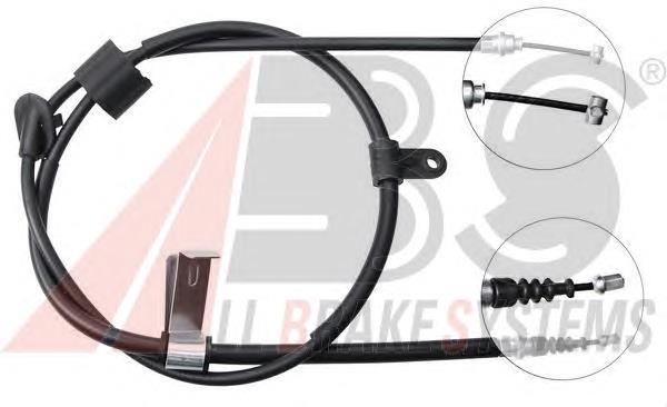 Трос стояночного тормоза задний правый ABS K15328 цена, от 16.80 USD