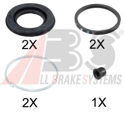 Kit de reparação de suporte do freio traseiro Volvo XC70 SZ, LZ