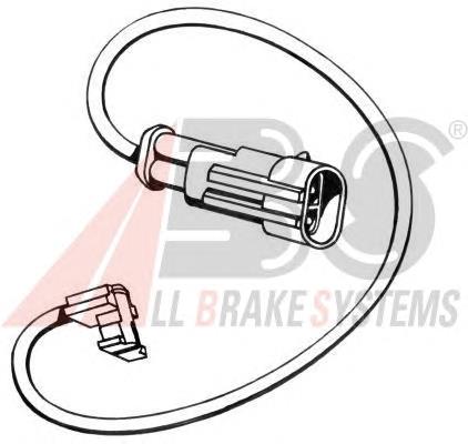 39902 ABS sensor dianteiro de desgaste das sapatas do freio