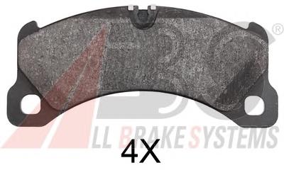 Купить 37918 ABS Колодки тормозные