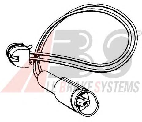 39502 ABS sensor dianteiro de desgaste das sapatas do freio