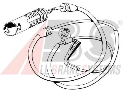 39578 ABS sensor traseiro de desgaste das sapatas do freio