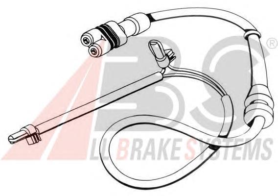 39576 ABS sensor dianteiro de desgaste das sapatas do freio