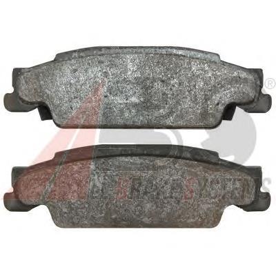 Задние тормозные колодки 38922 ABS