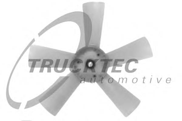 02.19.031 Trucktec ventilador (roda de aletas do radiador de esfriamento)