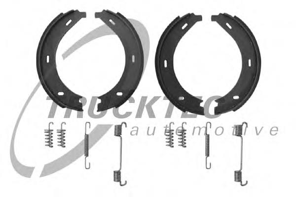 02.35.046 Trucktec sapatas do freio de estacionamento