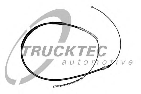 02.35.042 Trucktec трос ручного тормоза задний левый