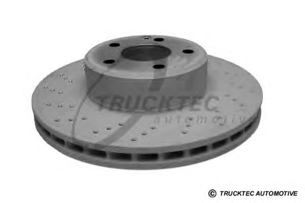 Тормоз дисковый передний Trucktec 0235080 цена, от 52.72 USD