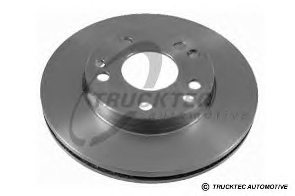 0235150 Trucktec диск тормозной передний