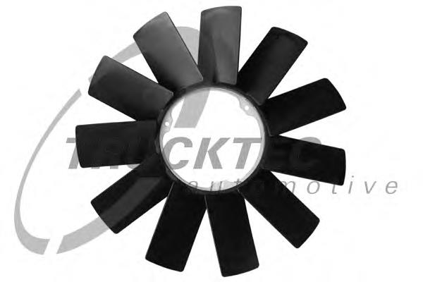 0811001 Trucktec ventilador (roda de aletas do radiador de esfriamento)