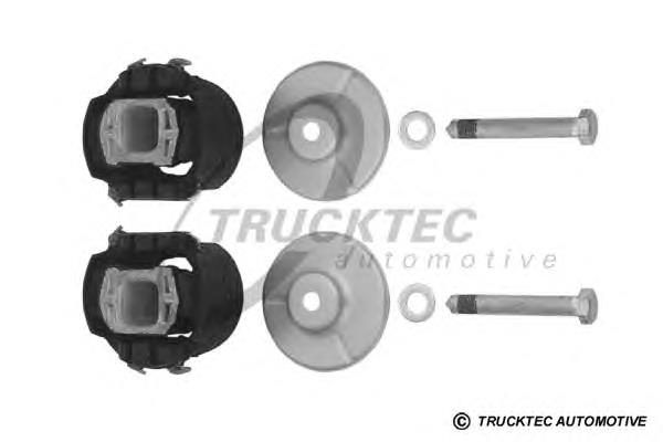 0232014 Trucktec bloco silencioso de viga traseira (de plataforma veicular)