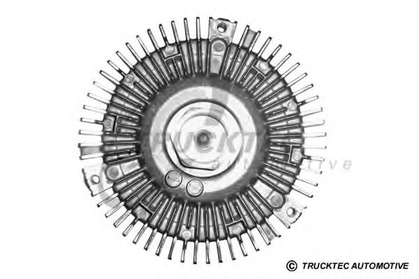 0219192 Trucktec acoplamento viscoso de ventilador de esfriamento