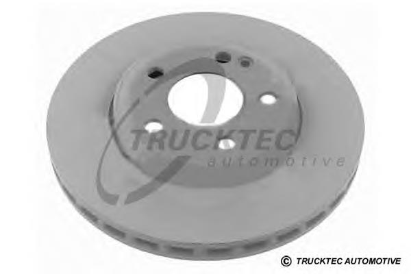 0235139 Trucktec диск тормозной передний