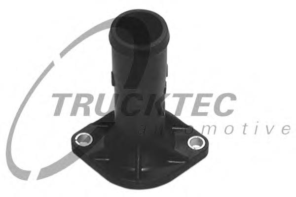 0719044 Trucktec flange do sistema de esfriamento (união em t)