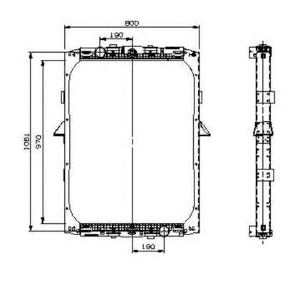 221-DF8560-00 Perfekt Cooling radiador de esfriamento de motor