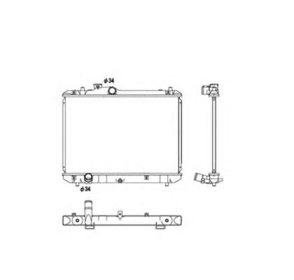 1770063J00 China radiador de esfriamento de motor