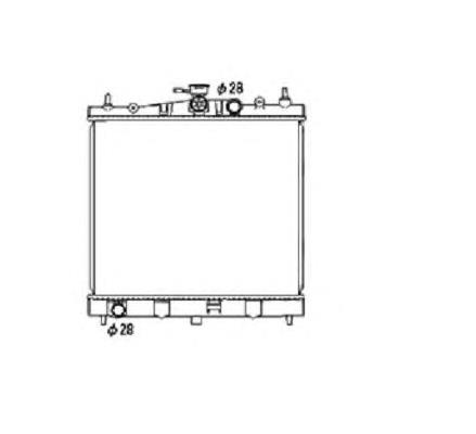 242210 Glyser radiador de esfriamento de motor