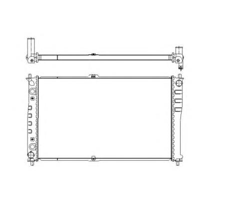 152018 Glyser radiador de esfriamento de motor