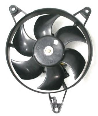 Ventilador elétrico de esfriamento montado (motor + roda de aletas) Fiat Panda 1 141A