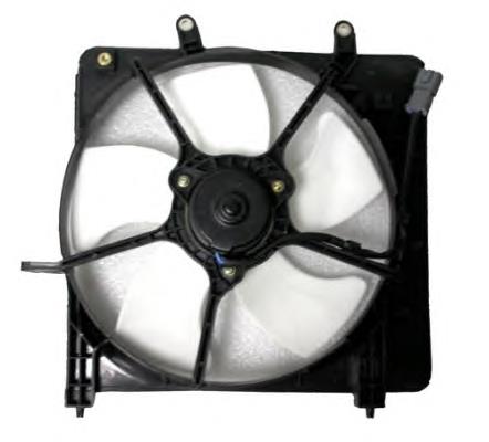 Ventilador (roda de aletas) do radiador de esfriamento para Honda Jazz (GD)