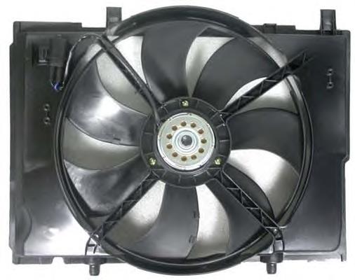 Ventilador elétrico de esfriamento montado (motor + roda de aletas) 47473 NRF