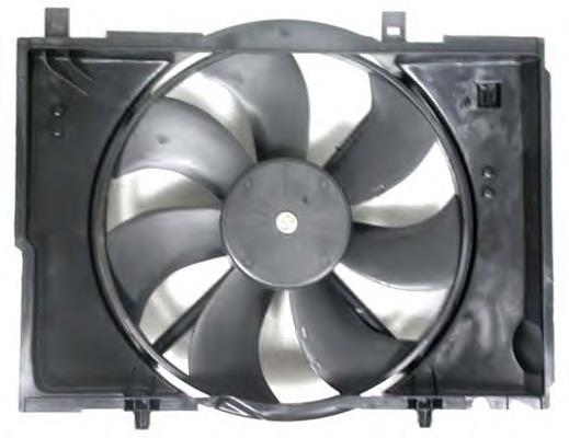 Ventilador elétrico de esfriamento montado (motor + roda de aletas) 47473 NRF