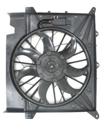 Ventilador elétrico de esfriamento montado (motor + roda de aletas) Volvo XC90