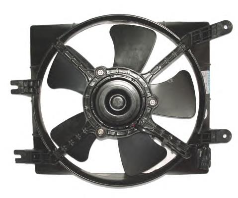 2999253SX Stellox difusor do radiador de aparelho de ar condicionado, montado com roda de aletas e o motor