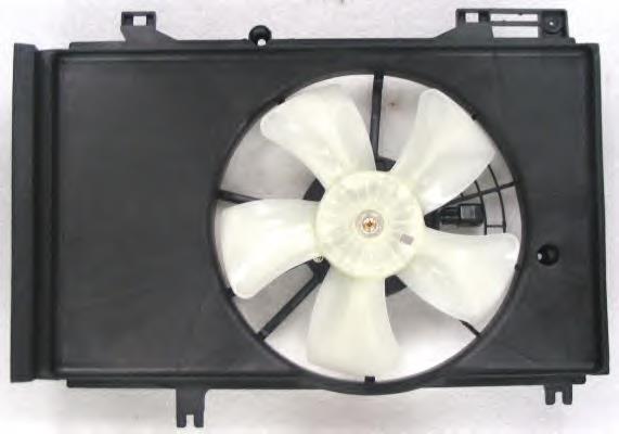 Difusor do radiador de esfriamento, montado com motor e roda de aletas para Mazda 2 (DE)