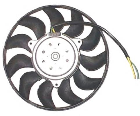 47616 NRF ventilador elétrico de esfriamento montado (motor + roda de aletas)
