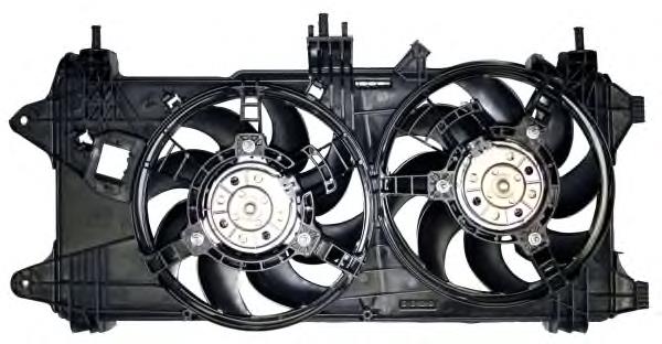 Difusor do radiador de esfriamento, montado com motor e roda de aletas D8F015TT Thermotec