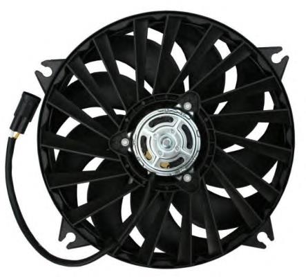 47223 NRF ventilador elétrico de esfriamento montado (motor + roda de aletas)