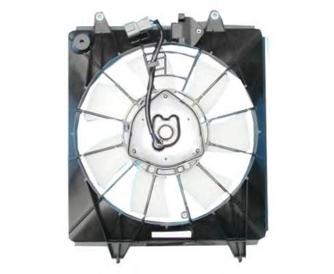 80151SAA003 Honda difusor do radiador de aparelho de ar condicionado, montado com roda de aletas e o motor