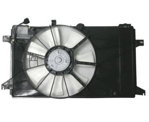 Ventilador elétrico de esfriamento montado (motor + roda de aletas) para Mazda 5 (CR)