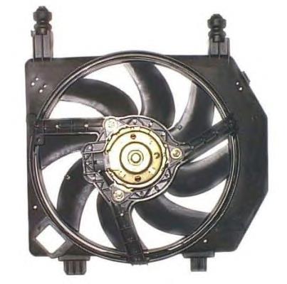 Difusor do radiador de esfriamento, montado com motor e roda de aletas para Ford Fiesta (JAS, JBS)