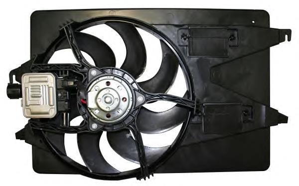 1152936 Ford difusor do radiador de esfriamento, montado com motor e roda de aletas