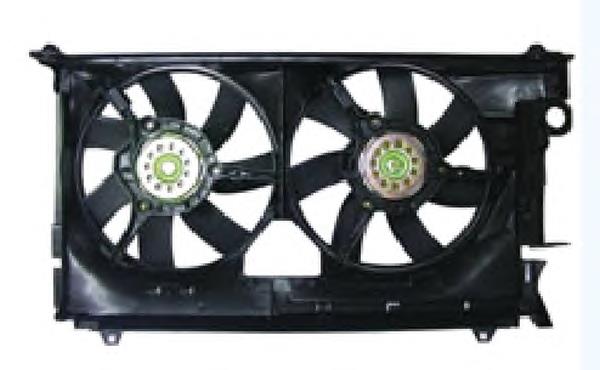 Диффузор радиатора охлаждения в сборе с крыльчаткой HB Autoelektrik 70669400
