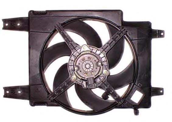 Difusor do radiador de esfriamento, montado com motor e roda de aletas para Alfa Romeo 166 (936)