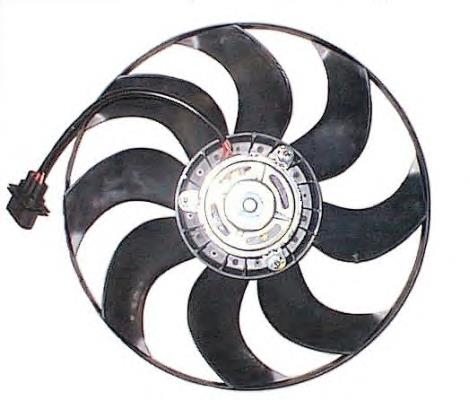 414900 Kale ventilador elétrico de esfriamento montado (motor + roda de aletas)